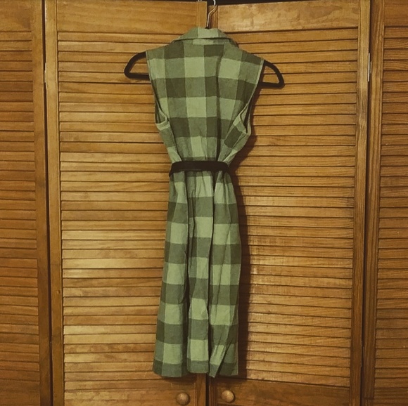 Plaid Dress or Cardigan - Picture 2 of 8